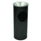 WITT Ash ‘n Trash Classic Ash Urn Receptacle - 3 gallon, Silver